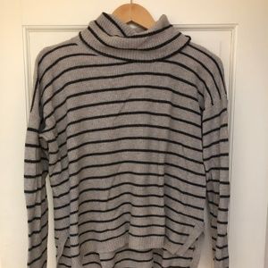 Madewell Striped Turtleneck sz L